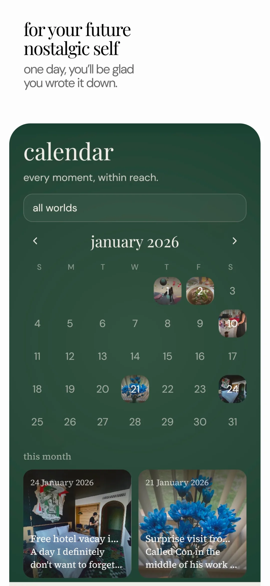Worlds screen 4